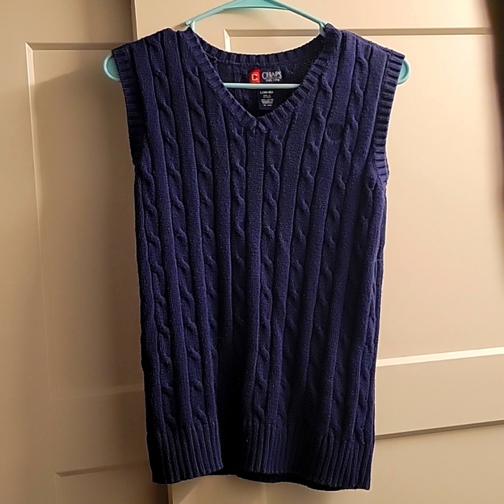 Sweater Vest Men Large